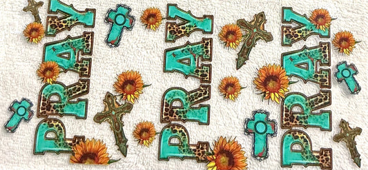 411- Pray decal