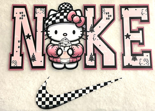 Hello kitty Nike transfer