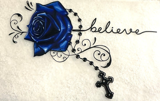Blue rose believe transfer