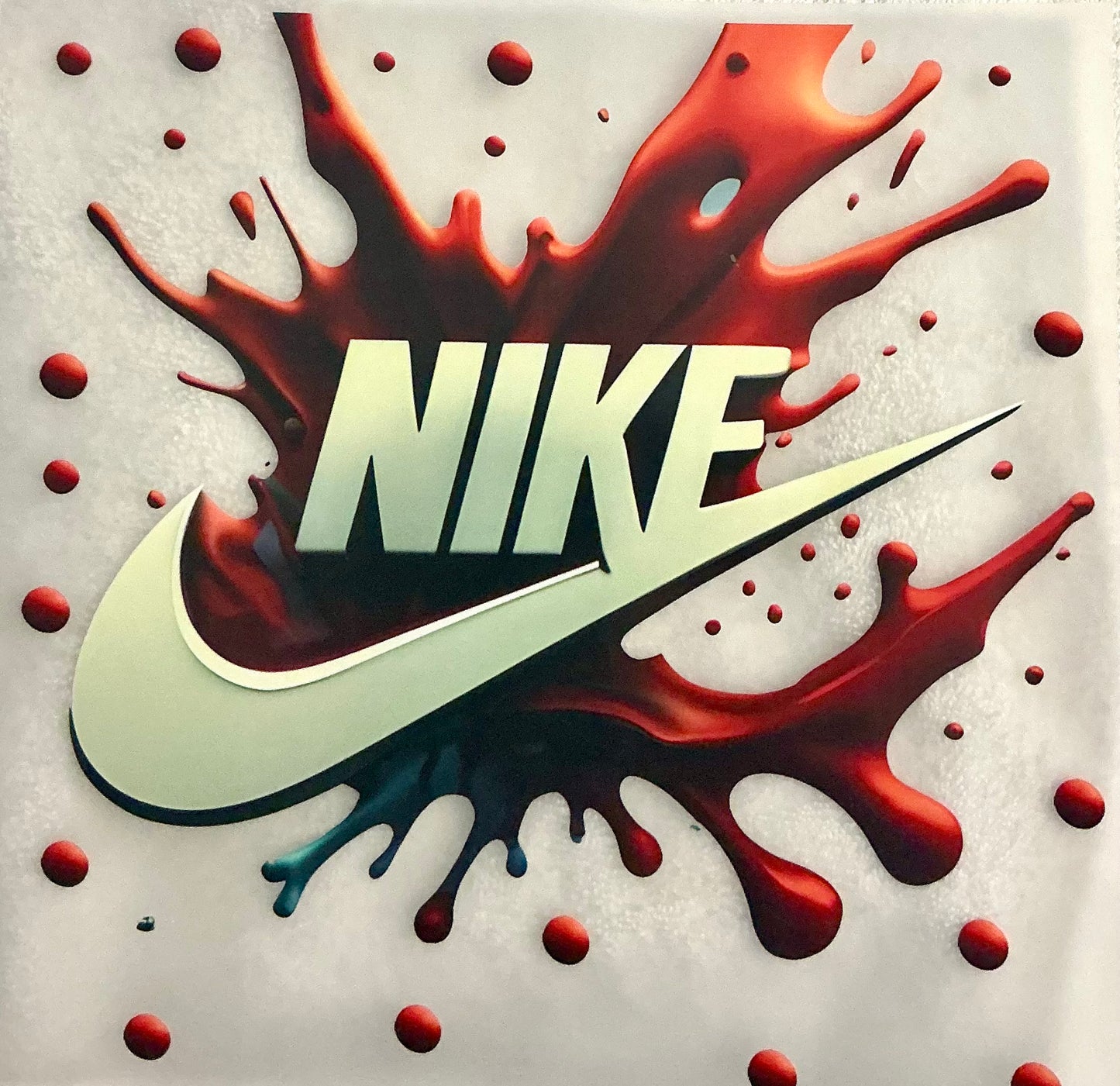 Nike splash T-shirt transfer