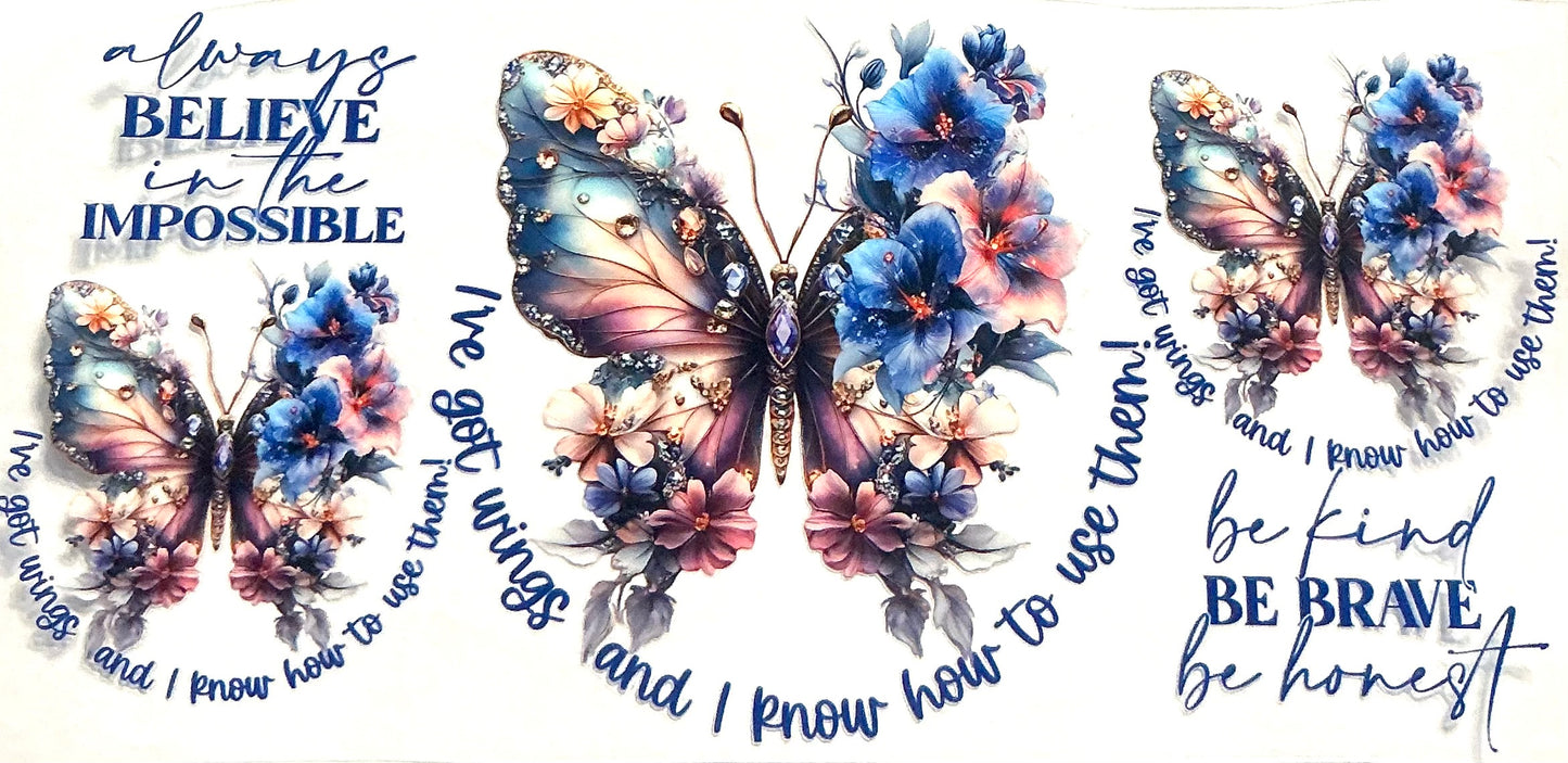 368- Always believe decal