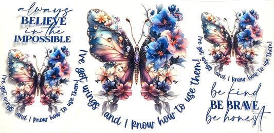 368- Always believe decal