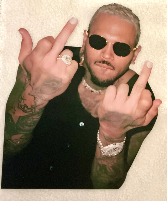 Chris Brown t-shirt transfer