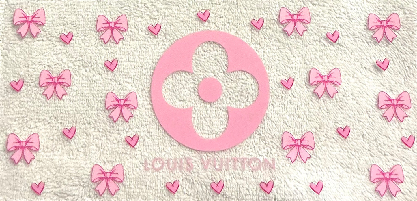 436- LV Pink decal