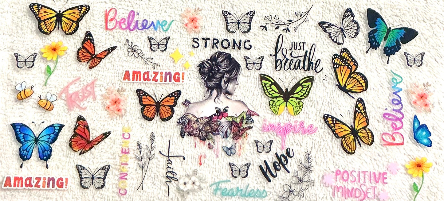 415- Butterfly decal