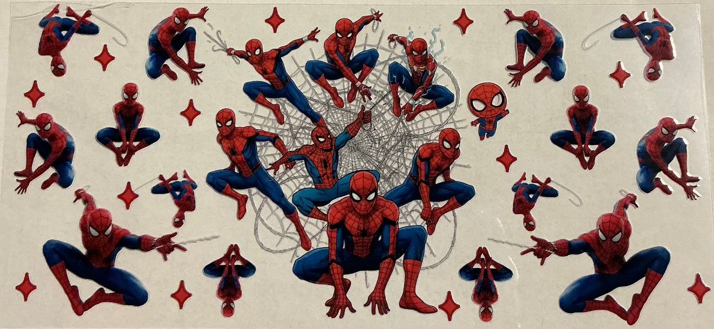 327-Spider-Man Web Decal
