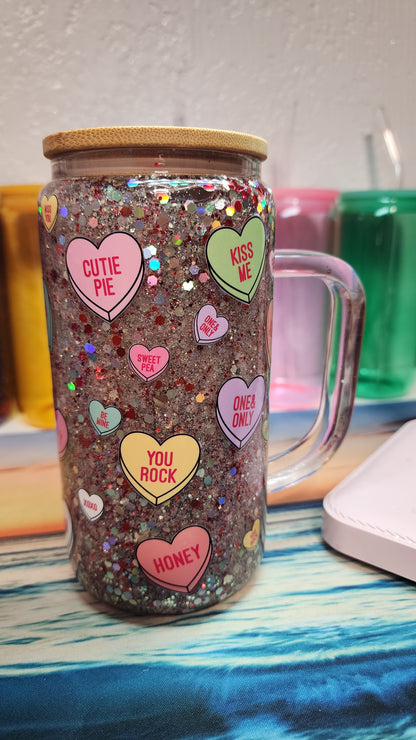 V-Day Candy Hearts Cup