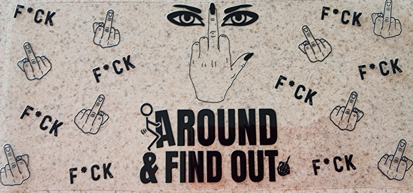 267-F around and find out Decal