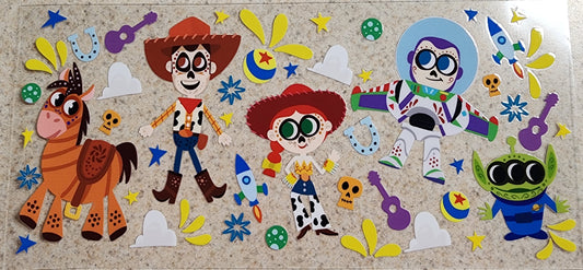 152-Toy Story Skull Decal