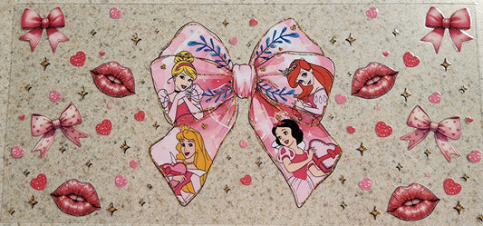157-Princess Bow Decal
