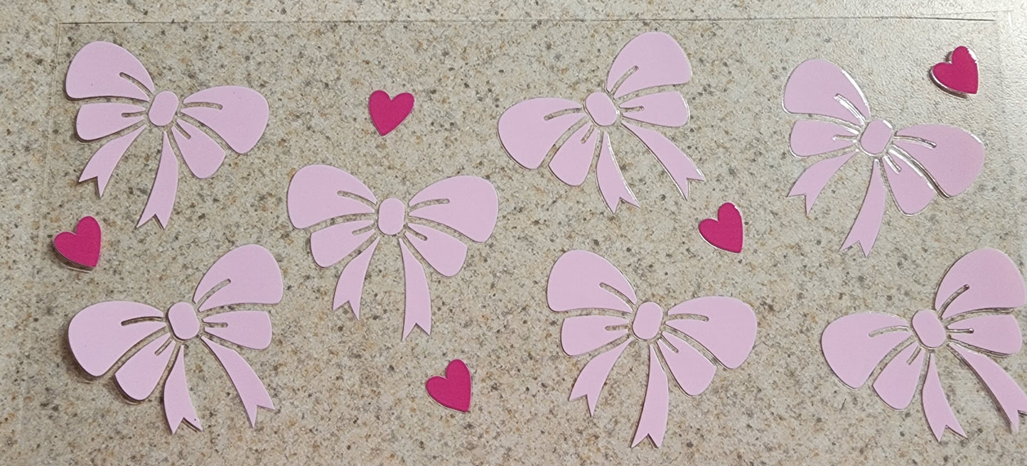 151-Pink Bows Decal