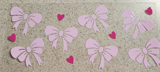 151-Pink Bows Decal